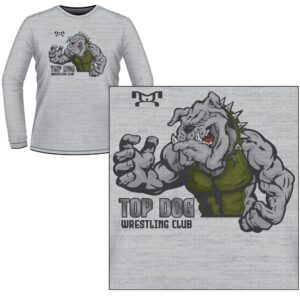 Top Dog Wrestling Club Custom Sublimated Long Sleeve