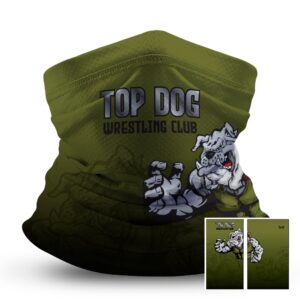 Top Dog Wrestling Club Custom Tube Face Mask