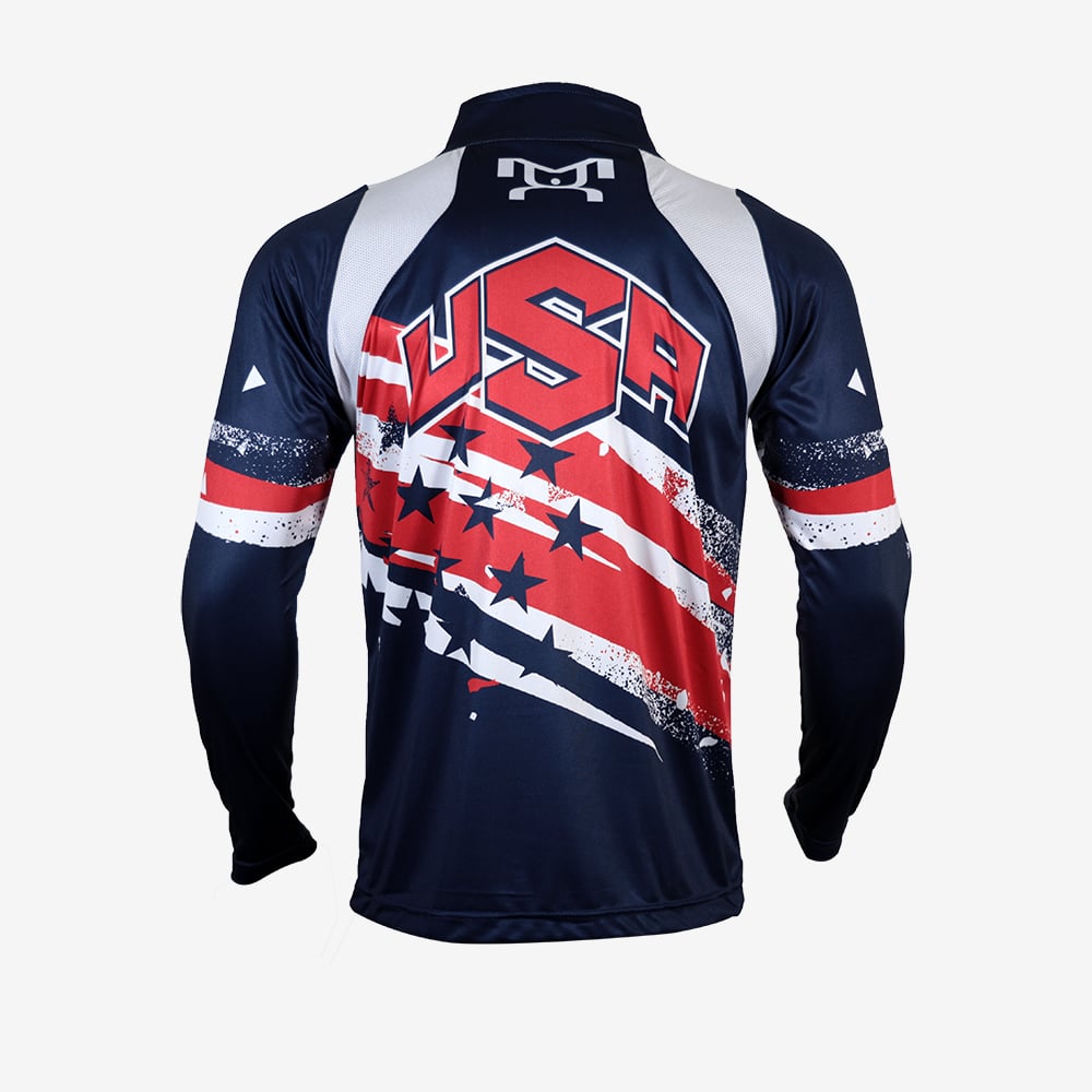 MyHouse Navy Shooting Star Quarter Zip – MyHOUSE Sports Gear