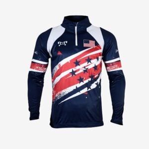 USA Navy Shooting Star Quarter Zip