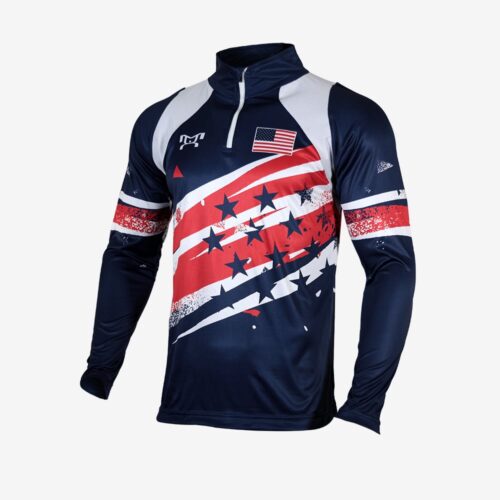 USA Navy Shooting Star Quarter Zip