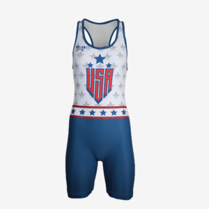 Women's 4th of July Singlet - White