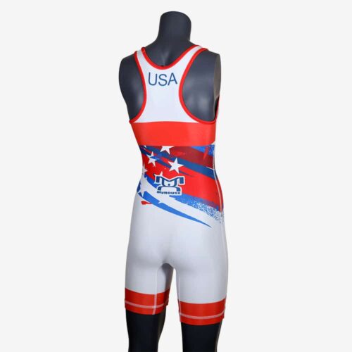 Women's Shooting Star White Singlet - Image 18