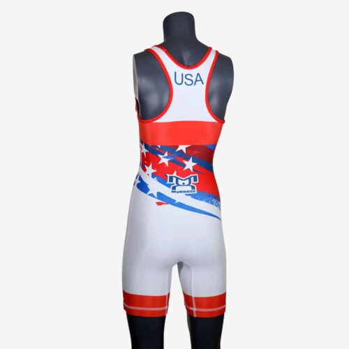 Women's Shooting Star White Singlet - Image 21