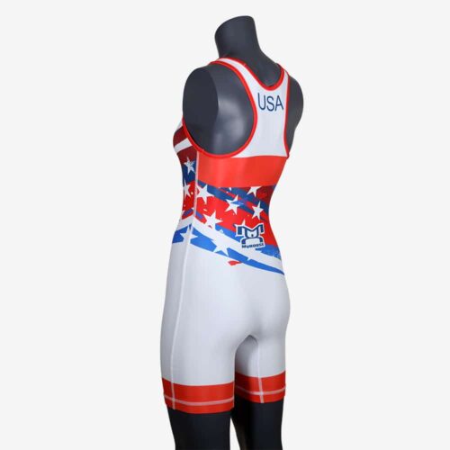 Women's Shooting Star White Singlet - Image 24