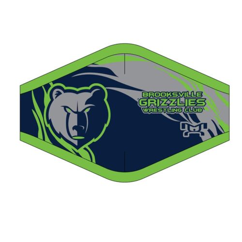 Brooksville Grizzlies Custom Face Mask