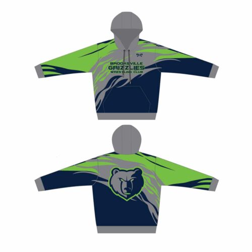Brooksville Grizzlies Custom Sublimated Hoodie