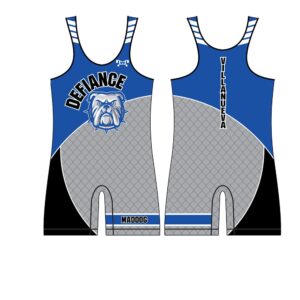 Defiance Mad Dog Wrestling Custom Singlet