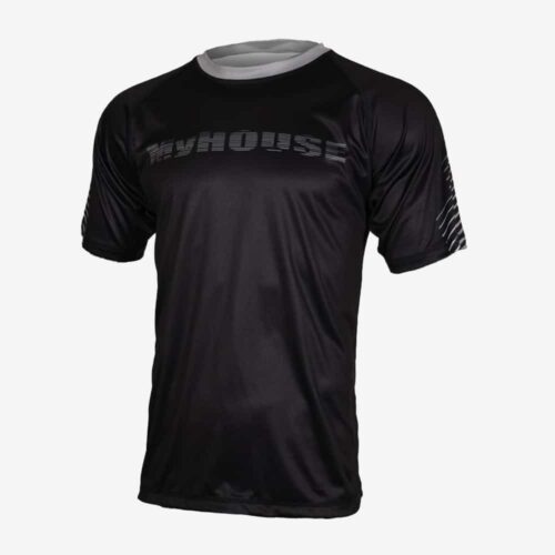 Distressed Black Dri-Fit T-Shirt