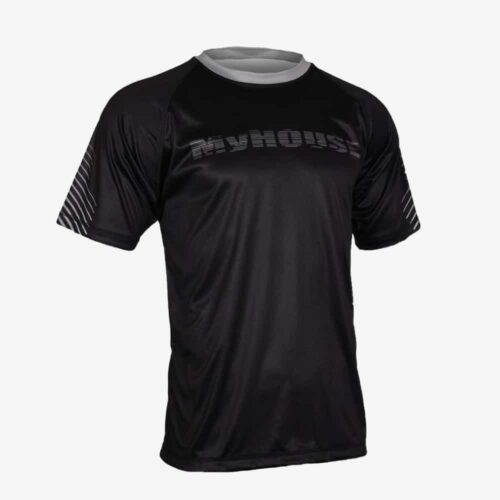 Distressed Black Dri-Fit T-Shirt