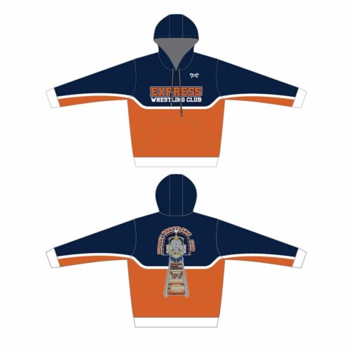 Express Wrestling Club Custom Sublimated Hoodie