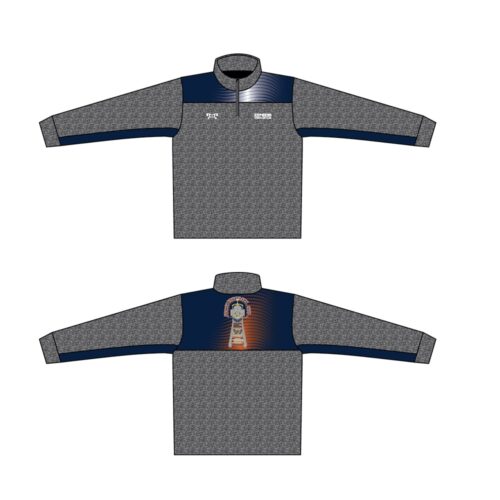Express Wrestling Club Custom Heathered Quarter Zip  ( Heather fabric may vary in color & texture)