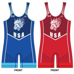 Lion's Wrestling Club Custom Singlet - Combo Deal