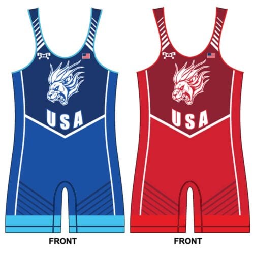 Lion's Wrestling Club Custom Singlet - Combo Deal