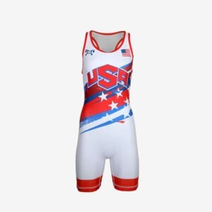 Women's Shooting Star White Singlet