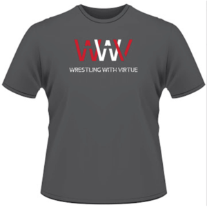 Wrestling With Virtue Grey T-Shirt