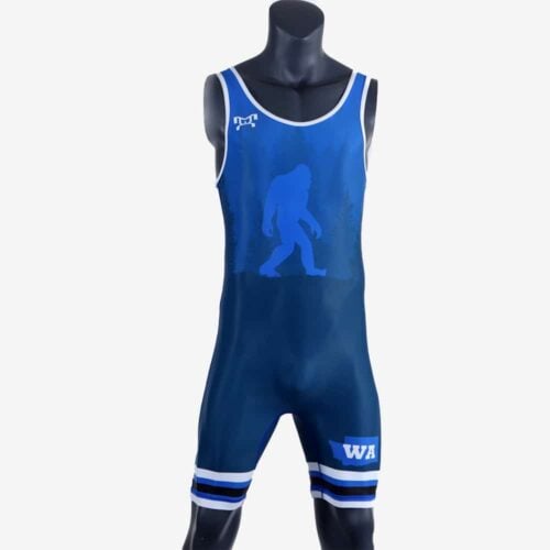 WIAA Sasquatch Blue Singlet - Image 2