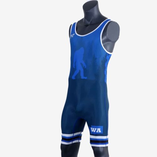WIAA Sasquatch Blue Singlet - Image 6