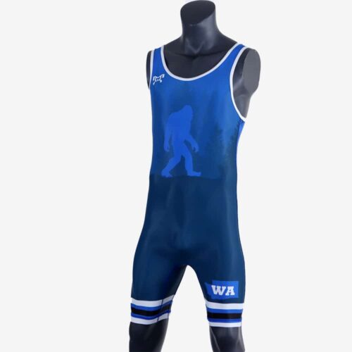 WIAA Sasquatch Blue Singlet - Image 7