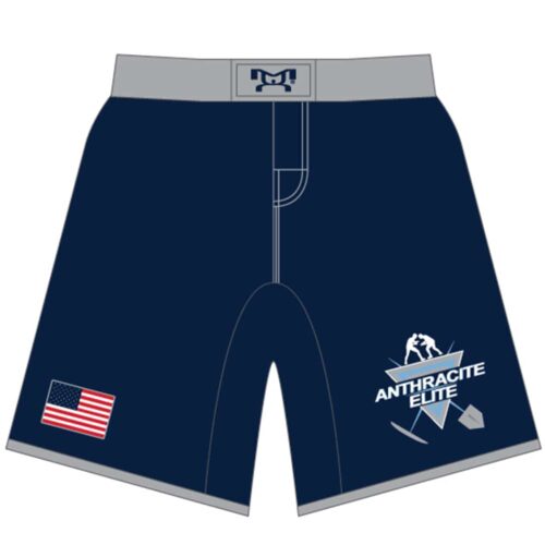 Anthracite Elite Custom Fight Short