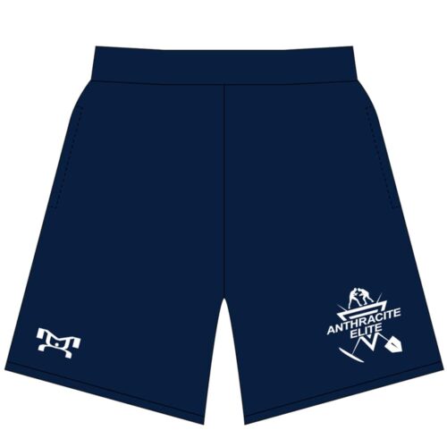 Anthracite Elite Navy Custom Mesh Shorts