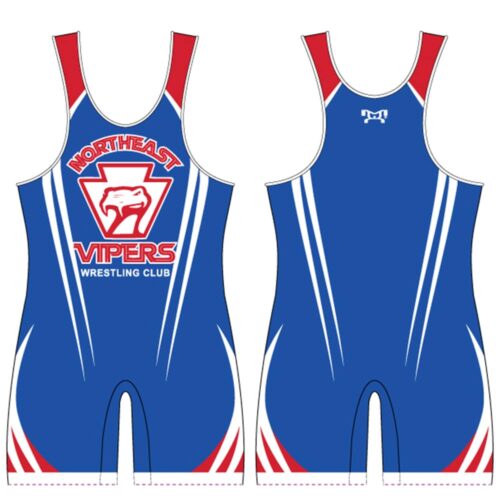 Northeast Vipers Singlet - Blue Custom