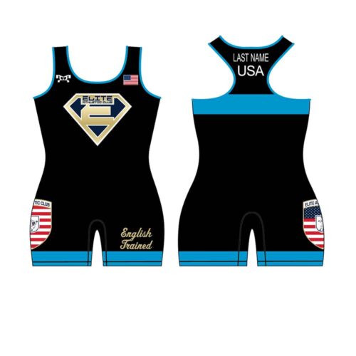 Elite Athletic Club Women's Blue Singlet