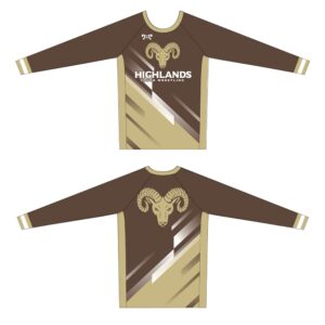 Highlands Youth Custom Long Sleeve Compression Shirt