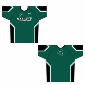 Maloney Green Sublimated Custom Dri-Fit T-Shirt