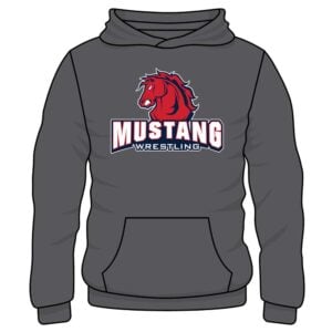 Mustang Youth Wrestling Custom Hoodie