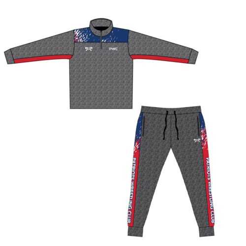 Patriots Wrestling Club Custom Box Stripe Combo Deal