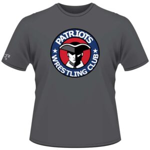 Patriots Wrestling Club Custom Grey T-Shirt