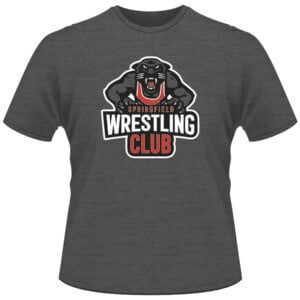 Springfield Wrestling Club Custom Black T-Shirt