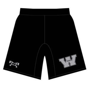 Watervliet Custom Black Mesh Shorts