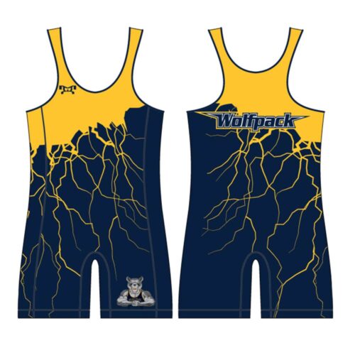 Wayne Wolfpack Custom Singlet