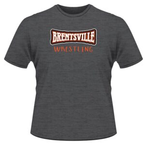 Brentsville Custom Wrestling Grey T-Shirt