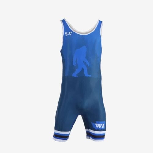 WIAA Sasquatch Blue Singlet