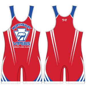 Northeast Viper Singlet - Red Custom