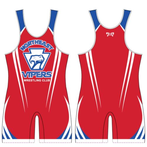 Northeast Viper Singlet - Red Custom