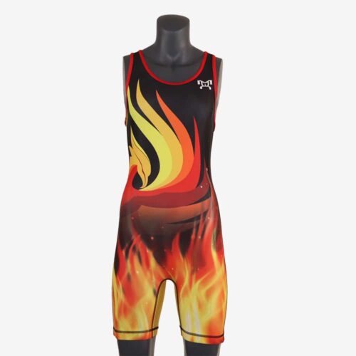 Women's Black Phoenix Singlet - Image 2