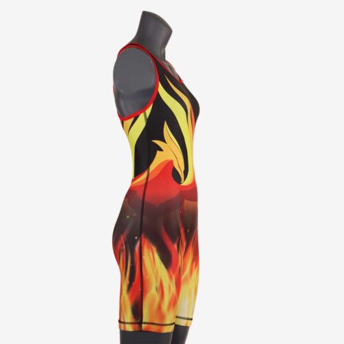Women's Black Phoenix Singlet - Image 35