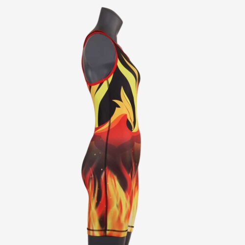 Women's Black Phoenix Singlet - Image 34