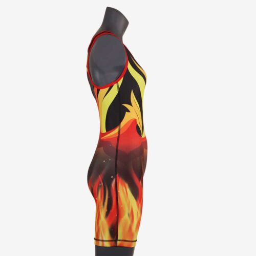 Women's Black Phoenix Singlet - Image 33