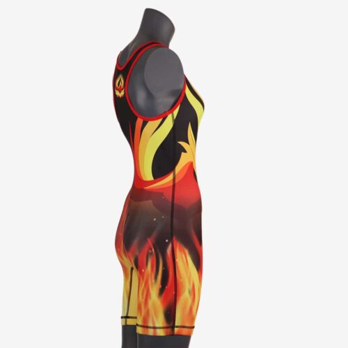 Women's Black Phoenix Singlet - Image 31