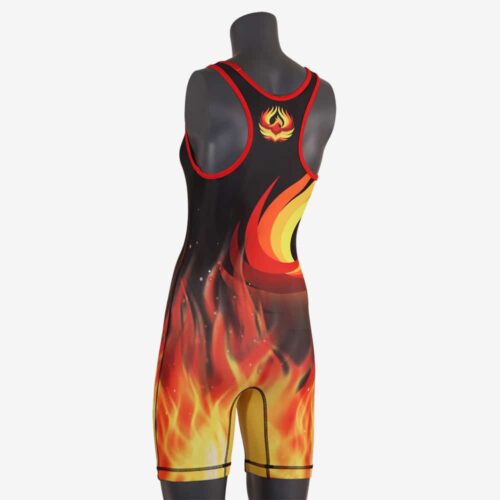 Women's Black Phoenix Singlet - Image 20