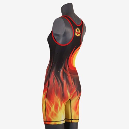 Women's Black Phoenix Singlet - Image 17