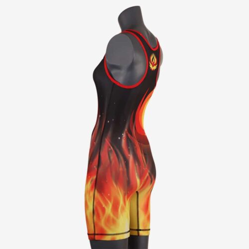 Women's Black Phoenix Singlet - Image 16