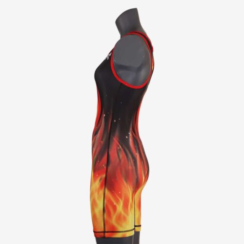 Women's Black Phoenix Singlet - Image 14