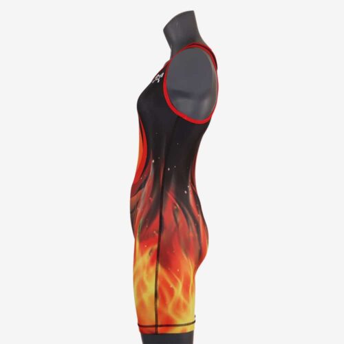 Women's Black Phoenix Singlet - Image 13