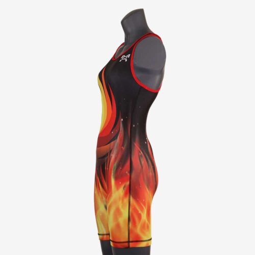 Women's Black Phoenix Singlet - Image 11